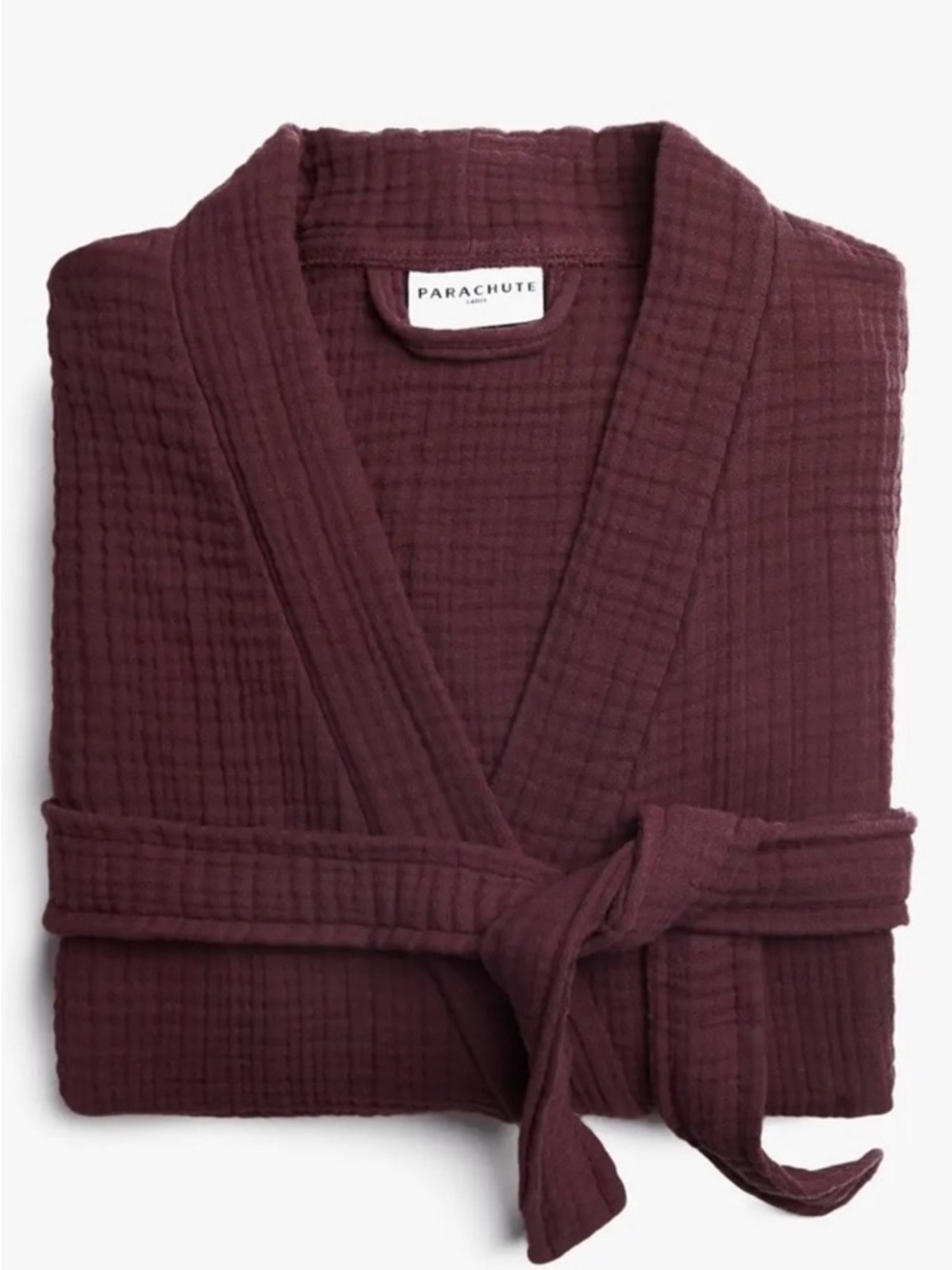 Parachute Burgundy Cotton Robe